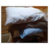 Pile of At Least 10 Pillows