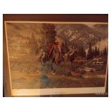 Signed & Numbered Art Print - "No Place Fer Traps" by Paul Abram, Jr