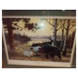 Signed & Numbered Art Print - "Snackin