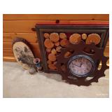 Miscellaneous Decor - Clock, Native American Vase, Etc.