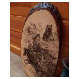 Miscellaneous Decor - Clock, Native American Vase, Etc.