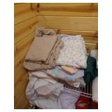 Miscellaneous Bedding in Closet - Includes Packers & Wild Blankets