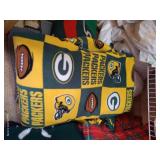 Miscellaneous Bedding in Closet - Includes Packers & Wild Blankets