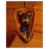 Cool Big Sky Carvers Wood Bear Lamp