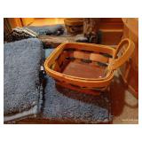 Mirror, Baskets & Bath Mats