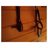 Western Themed Decor - Rustic Cabinet, Art, Traps, Etc