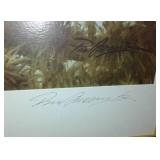 Signed & Numbered Art Print - "Headin Fer The Rim" by Paul Abram, Jr.