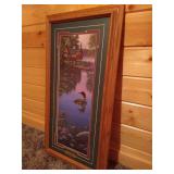 Framed Art Print - "Beyond Still Waters" by Kim Norlien