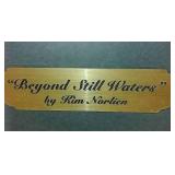 Framed Art Print - "Beyond Still Waters" by Kim Norlien