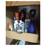 Upper & Lower Cabinet of Paint Supplies, Household Care, Gardening Etc