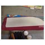 Outdoor Game Lot - Badminton & Baseball
