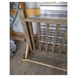 Wooden Homemade Bike Rack