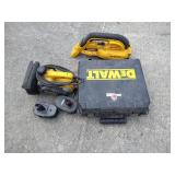 Small Dewalt Lot - Corded Sander, 18V Vacuum & Empty Case