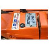 Stihl 026 Chainsaw + Accessories