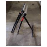(2) Wolfcraft Roller Stands