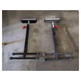 (2) Wolfcraft Roller Stands