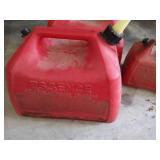 (3) Gas Cans - (2) Almost Full