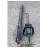 (2) Power Yard Tools - Leaf Blower & Trimmer