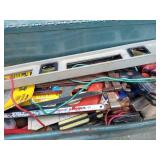 Long Metal Toolbox & Contents