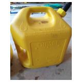 (2) 5-Gallon Diesel Cans - (1) Mostly Full