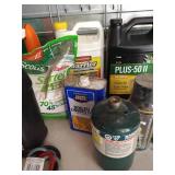Cabinet & Counter Top Contents - Huge Lot of Pest Control, Electrical, Garden Chemicals, Etc
