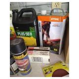 Cabinet & Counter Top Contents - Huge Lot of Pest Control, Electrical, Garden Chemicals, Etc