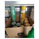 Cabinet & Counter Top Contents - Huge Lot of Pest Control, Electrical, Garden Chemicals, Etc