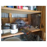 Cabinet & Counter Top Contents - Huge Lot of Pest Control, Electrical, Garden Chemicals, Etc