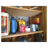 Cabinet & Counter Top Contents - Huge Lot of Pest Control, Electrical, Garden Chemicals, Etc
