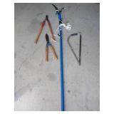 Garden Tools Lot - Extension Limb Saw, Clippers & Saw