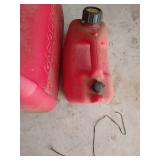 (4) Gas Cans - Some Almost Full