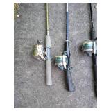 (7) Fishing Rods/Reels - Includes Whuppin Stick Rod/Reel
