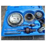 (2) Drill Attachment Sets - Hole Saw Kit & Drill Bits, Etc