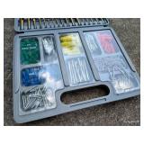(2) Drill Attachment Sets - Hole Saw Kit & Drill Bits, Etc