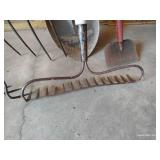 (5) Garden Tools - Pitch Fork, Rakes, Etc