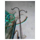 Garden Lot - Stakes, Hoses, Etc