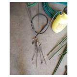 Garden Lot - Stakes, Hoses, Etc