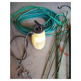 Garden Lot - Stakes, Hoses, Etc