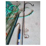 Garden Lot - Stakes, Hoses, Etc