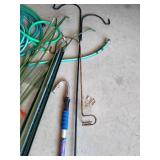 Garden Lot - Stakes, Hoses, Etc