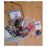 Miscellaneous Lot - HDMI Cable, Power Strip, Multi-USB Charger, Etc