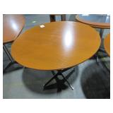 GEIGER 36" ROUND WOOD TOP TABLES GEIGER 36" ROUND WOOD TOP TABLES