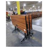 ECA, FLIP TOP GANG TABLES WITH POWER OUTLETS ECA, FLIP TOP GANG TABLES WITH POWER OUTLETS