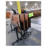 ECA FLIP TOP GANG TABLES WITH POWER OUTLETS ECA FLIP TOP GANG TABLES WITH POWER OUTLETS