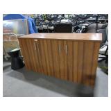 ECA WOODEN UTILITY CABINET WITH TRASH CADDY ECA WOODEN UTILITY CABINET WITH TRASH CADDY