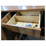 ECA WOODEN UTILITY CABINET WITH TRASH CADDY ECA WOODEN UTILITY CABINET WITH TRASH CADDY