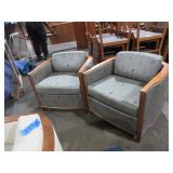 BERNHARDT UPHOLSLTERED LOUNGE CHAIRS BERNHARDT UPHOLSLTERED LOUNGE CHAIRS