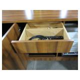ECA WOODEN UTILITY CABINET WITH TRASH CADDY ECA WOODEN UTILITY CABINET WITH TRASH CADDY