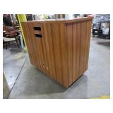 ECA WOODEN AV CABINET AND FLIP TOP NESTING TABLE ECA WOODEN AV CABINET AND FLIP TOP NESTING TABLE
