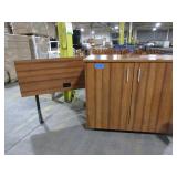 ECA WOODEN AV CABINET AND FLIP TOP NESTING TABLE ECA WOODEN AV CABINET AND FLIP TOP NESTING TABLE